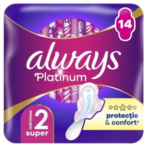 Absorbante, Always, 14 buc Platinum Super