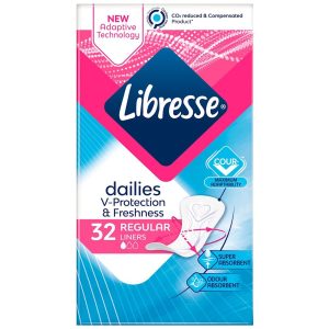 Absorbante, Libresse, Zilnice 32 buc Regular Daily Fresh