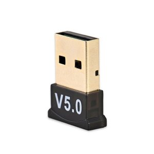 Adaptor Bluetooth, Flippy, 5.0, Wireless, pentru PC/Laptop, Interfata USB, 20 mbps, Negru