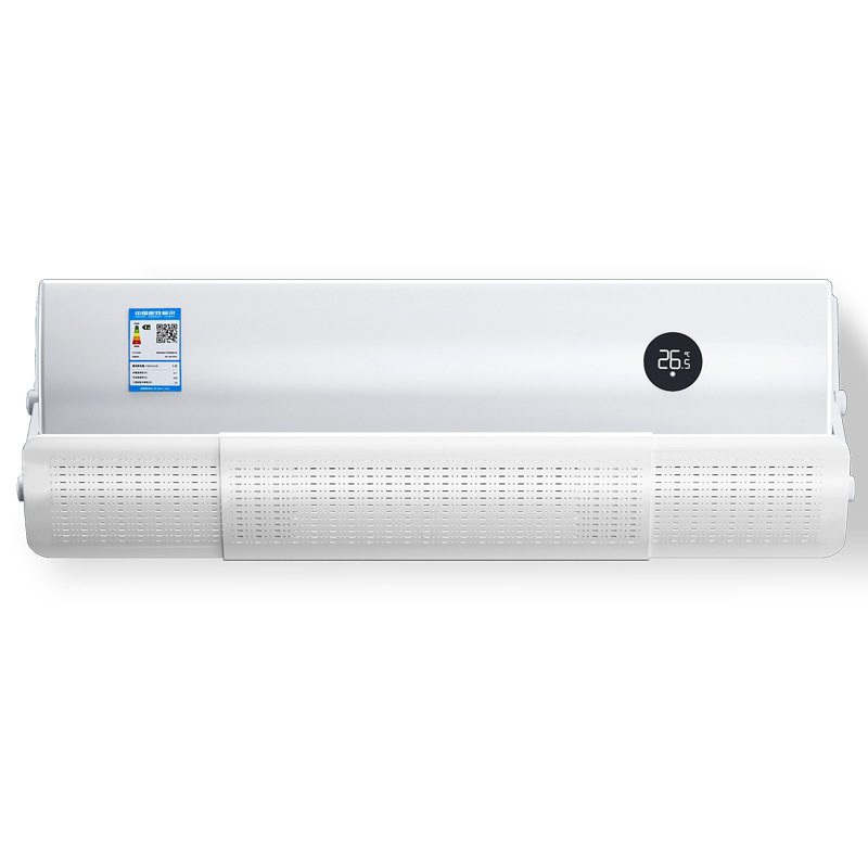 Deflector pentru Aer Conditionat, Flippy, Model Basic, Universal, Ajustabil la 180 Grade, pentru Aer Rece si Cald, Alb