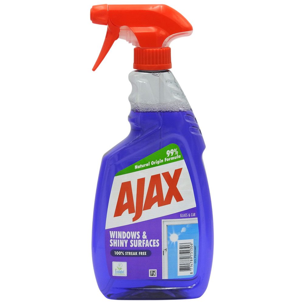 Solutie pentru Curatarea Geamurilor, Ajax, Shiny Surfaces, 500 ml