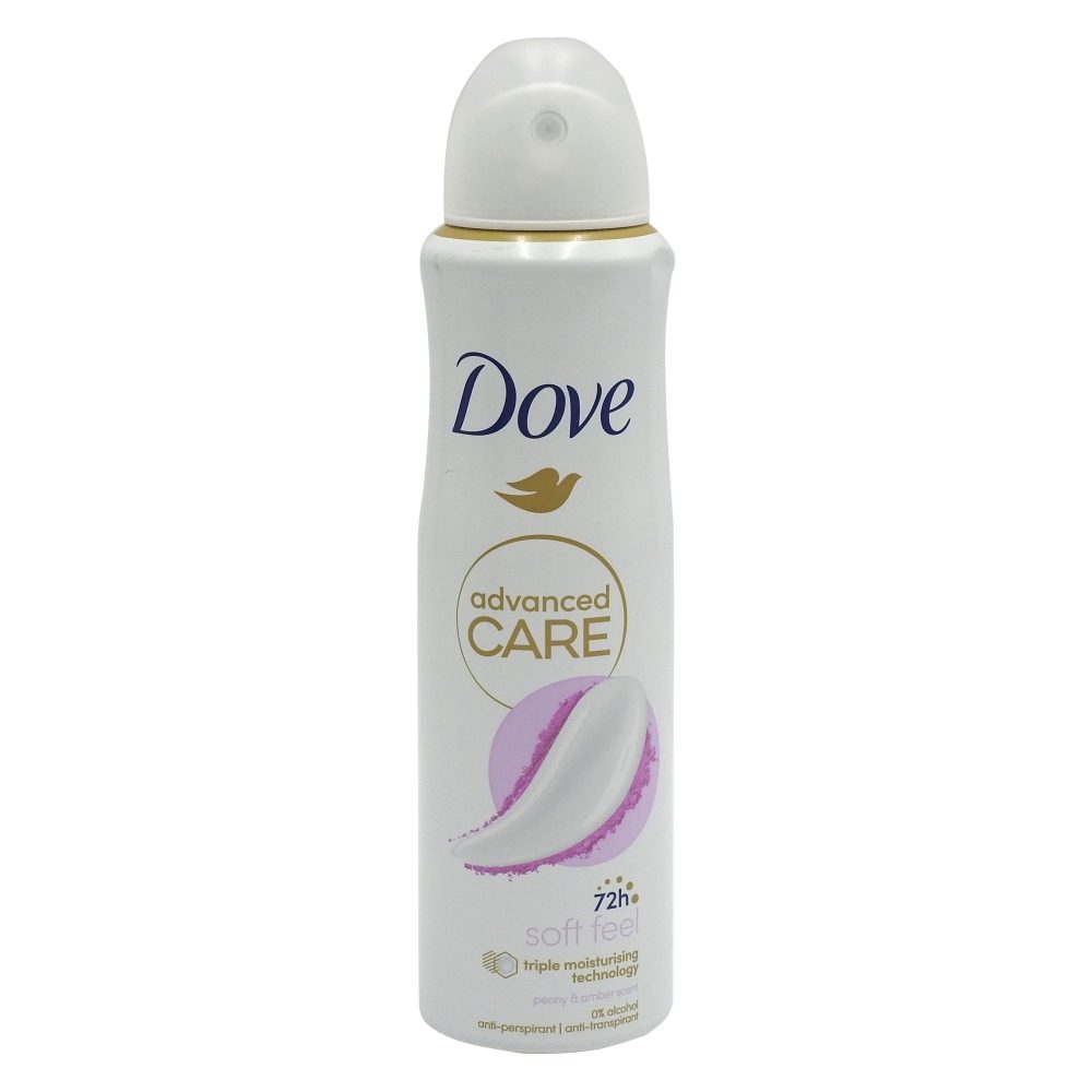 Antiperspirant Deodorant, Dove, 150 ml Advanced Care Soft Feel