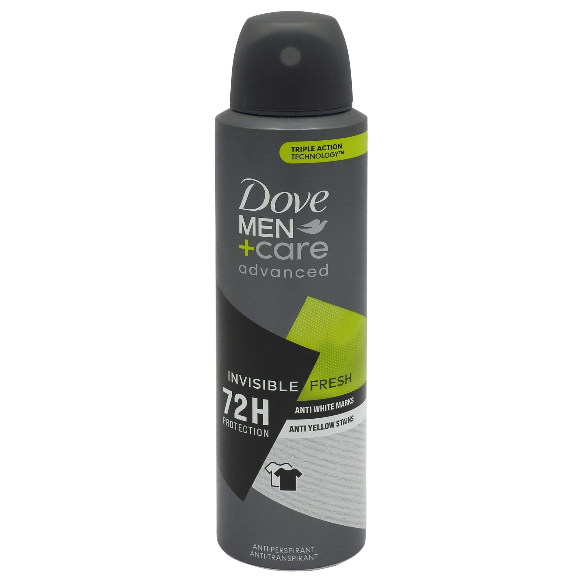 Antiperspirant Deodorant, Dove, 150 ml Men Advanced Care Invisible Fresh