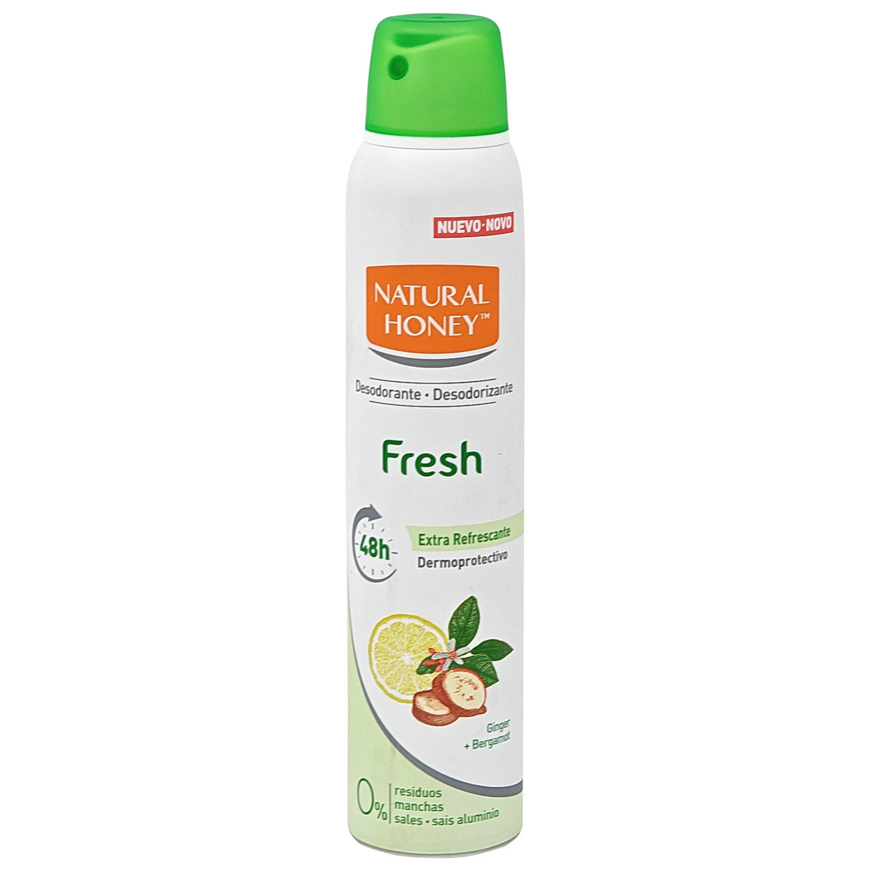 Antiperspirant Deodorant, Natural Honey, 200 ml Fresh
