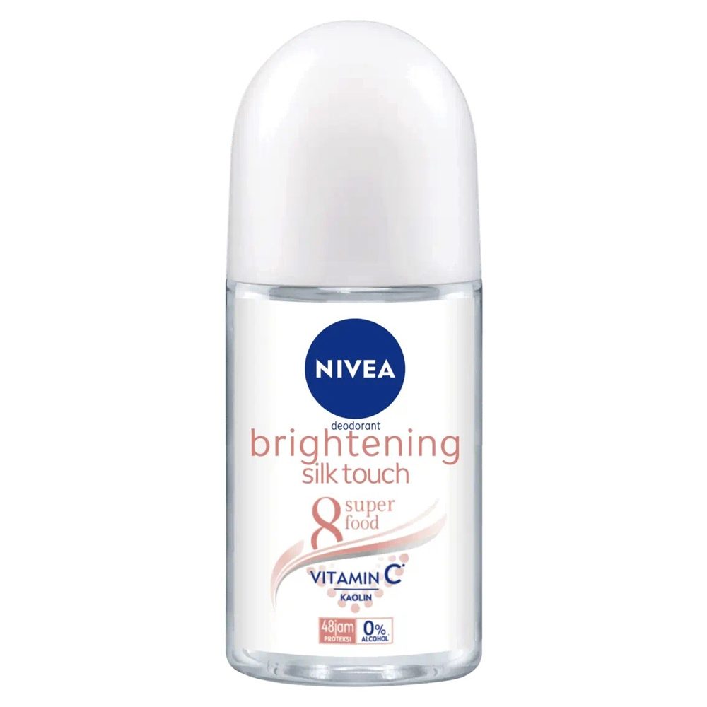 Antiperspirant Roll-On, Nivea, 50 ml Brightening Silk Touch