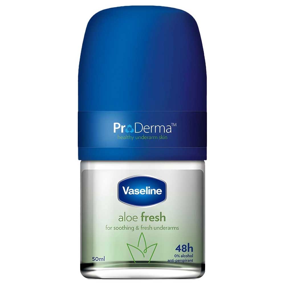 Antiperspirant Roll-On, Vaseline ProDerma, 50 ml Aloe Fresh