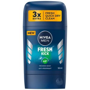 Antiperspirant Stick, Nivea, 50 ml Men Fresh Kick