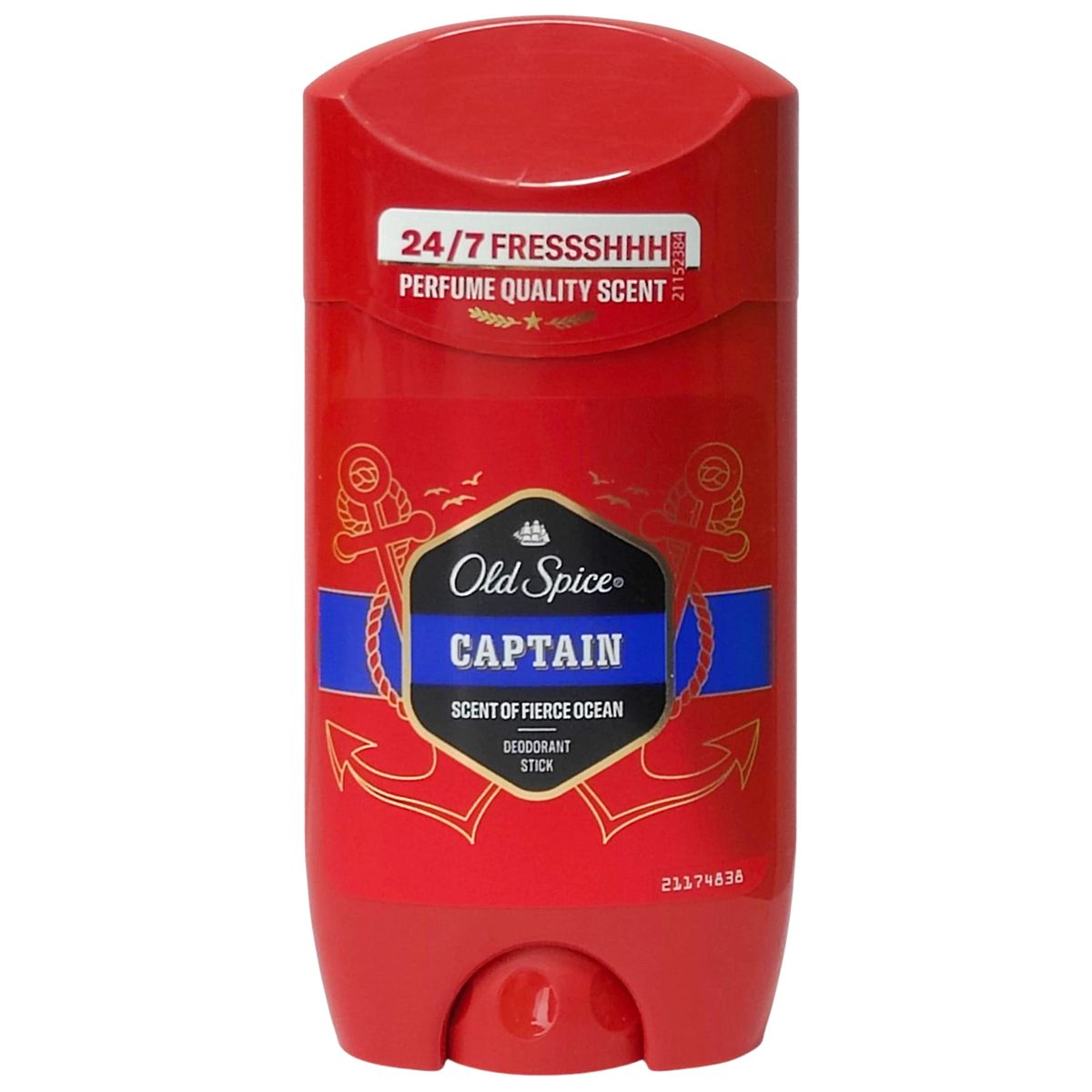 Antiperspirant Stick, Old Spice, 65 ml Captain, cu Prospetime 24/7