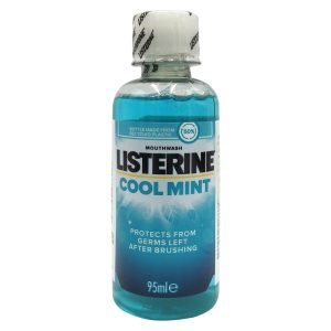 Apa de Gura, Listerine, 95 ml, Cool Mint - pentru Igiena Orala