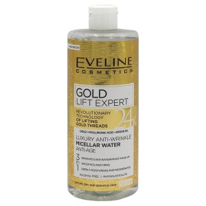 Apa Micelara, Eveline, 500 ml Gold Lift Expert 24K