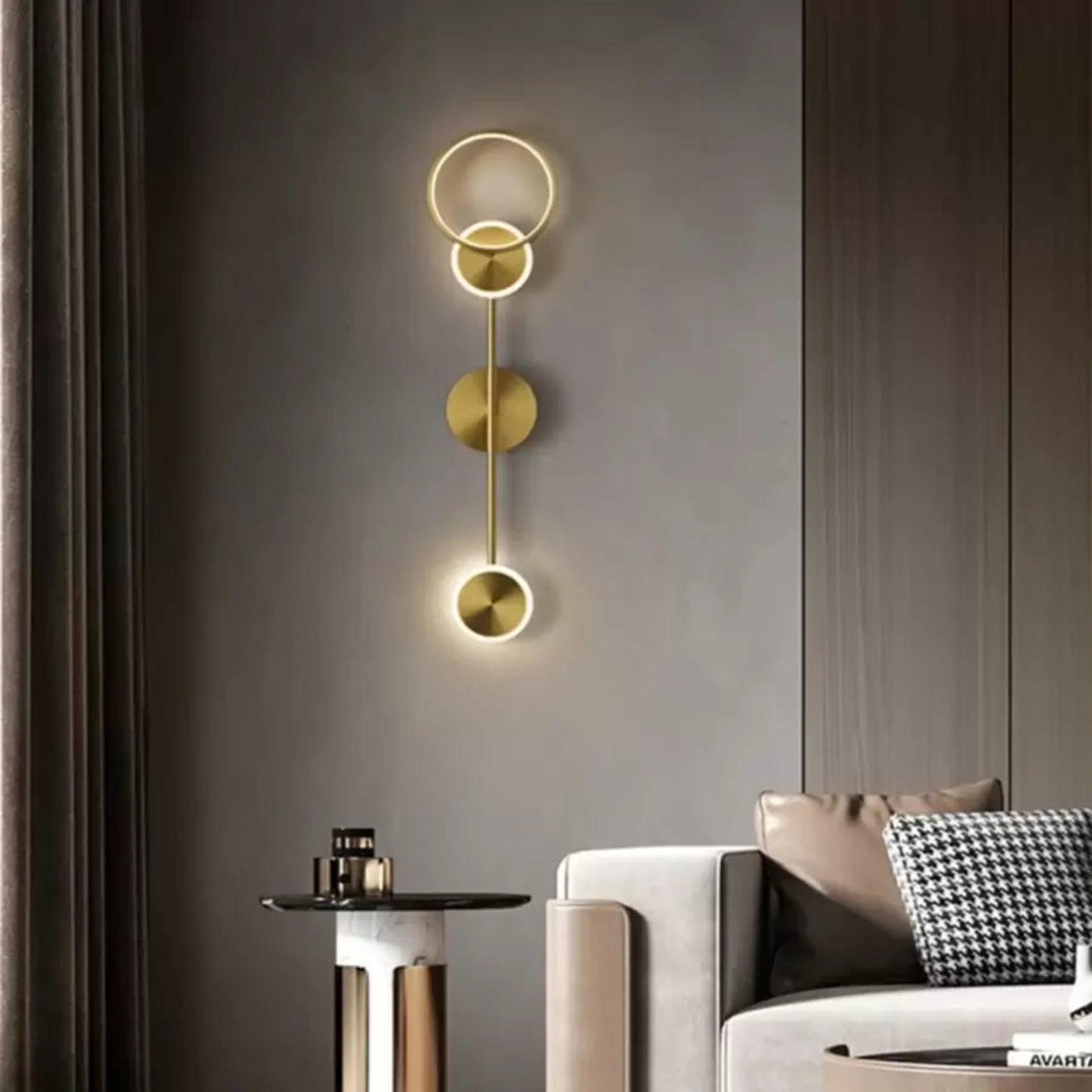 Aplica LED Rylan 24W Auriu