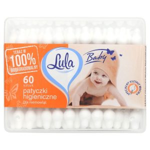 Betisoare Igienice, Lula, Urechi Copii 60 buc, pentru Nou-Nascuti si Sugarilor