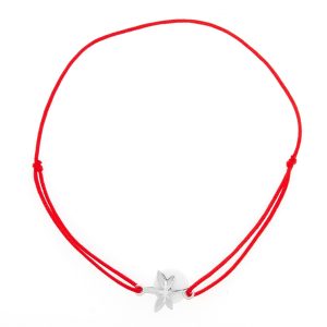 Bratara cu Nod Dublu Argint 925, Libelula cu Sidef, 0.66 g