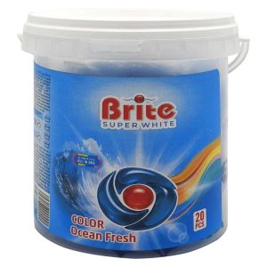 Brite Detergent Capsule 20 buc Ocean Fresh