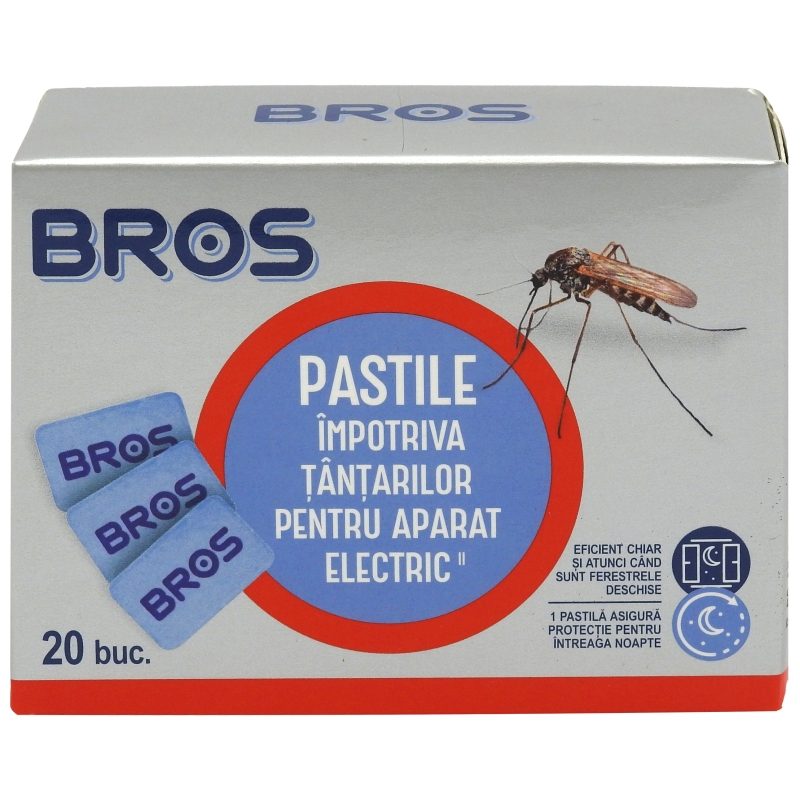 Bros Pastile Impotriva Tantarilor 20 buc 011