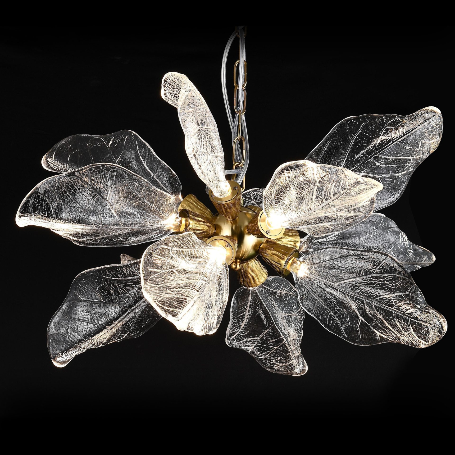 Candelabru Rasina LED CM6083/D800 45W, Diametru 50cm, Bronz