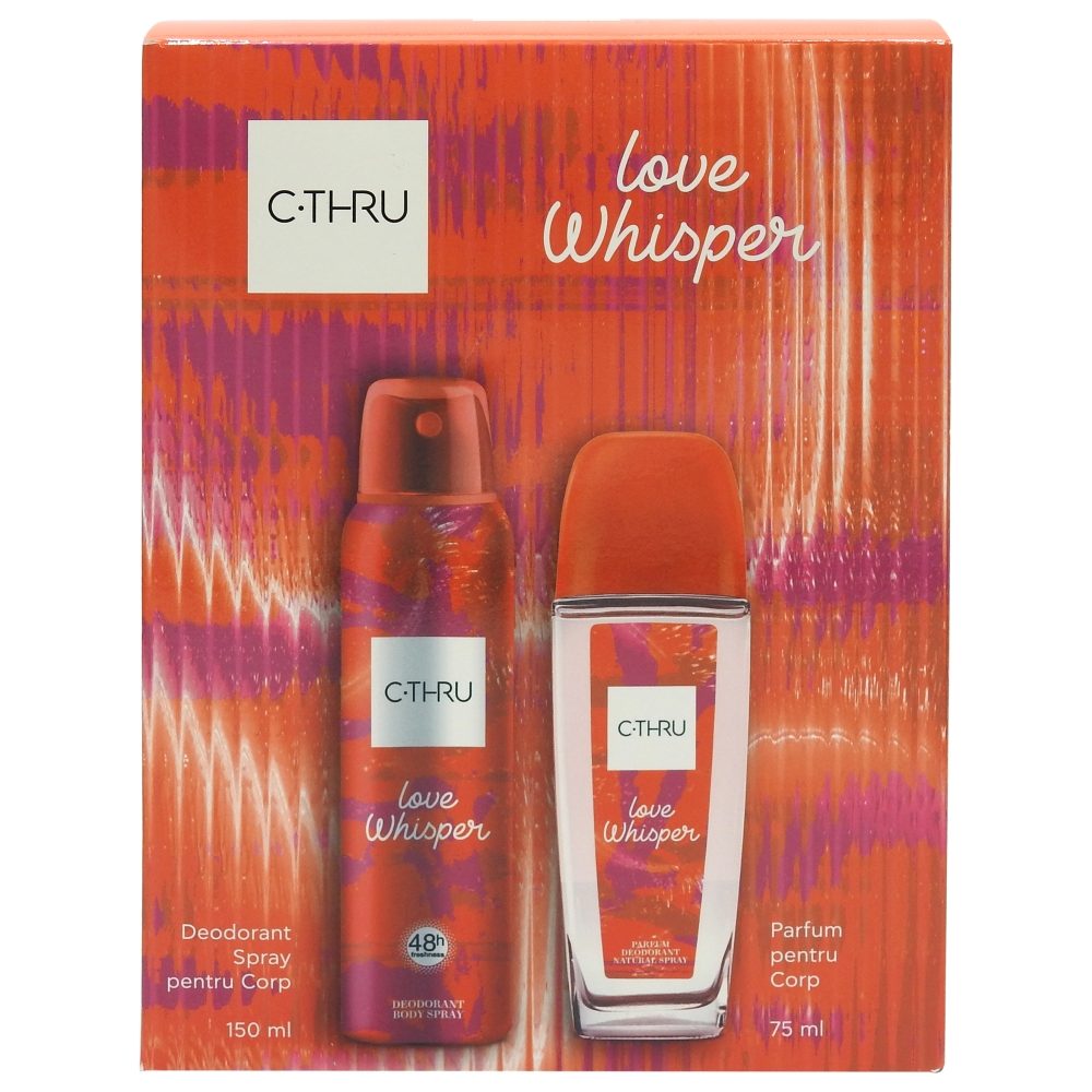 Caseta Cadou, C-thru, Dns75 ml, Deo150 Love Whisper