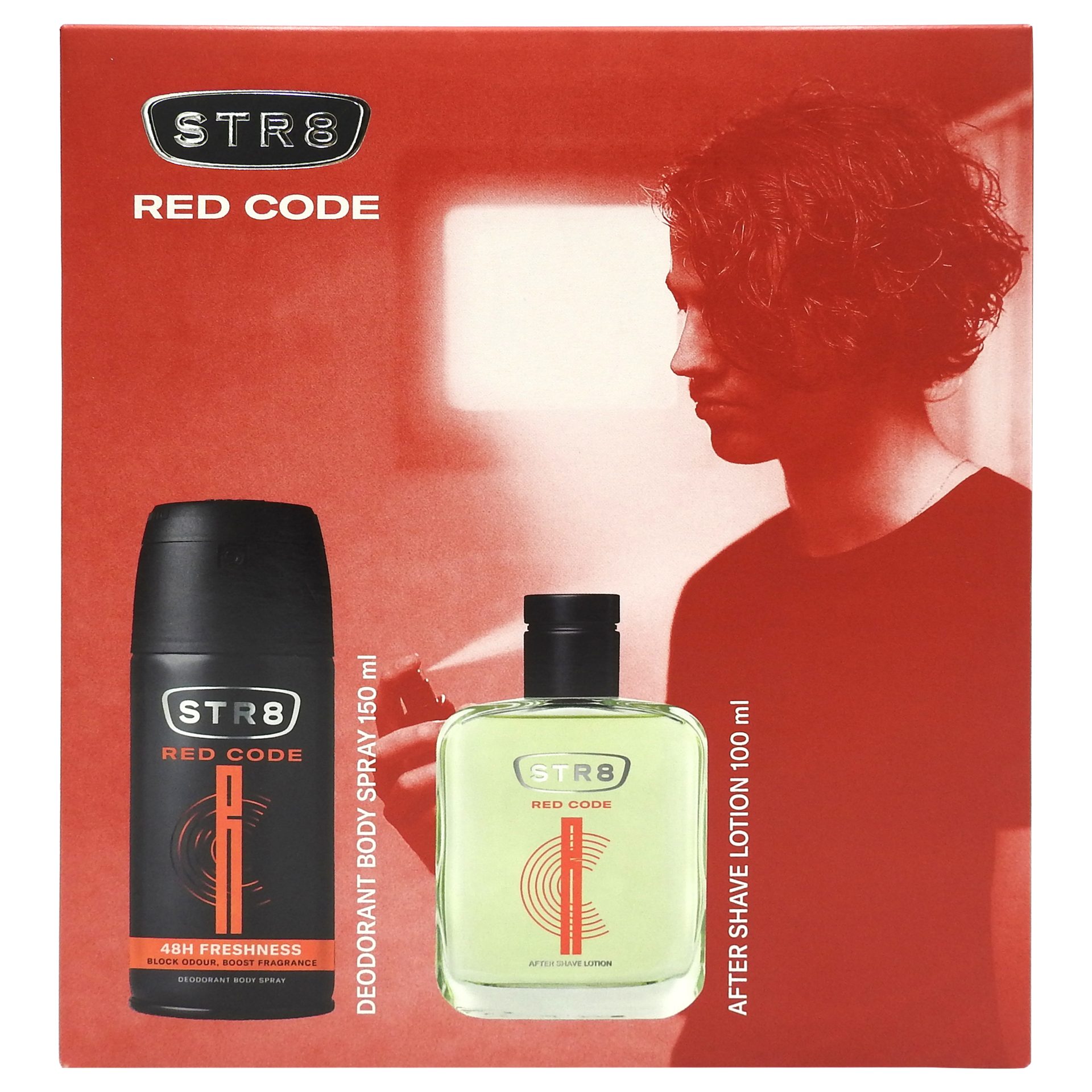 Caseta Cadou, Str8, Aftershave 100 ml, Deo150 ml Red Code