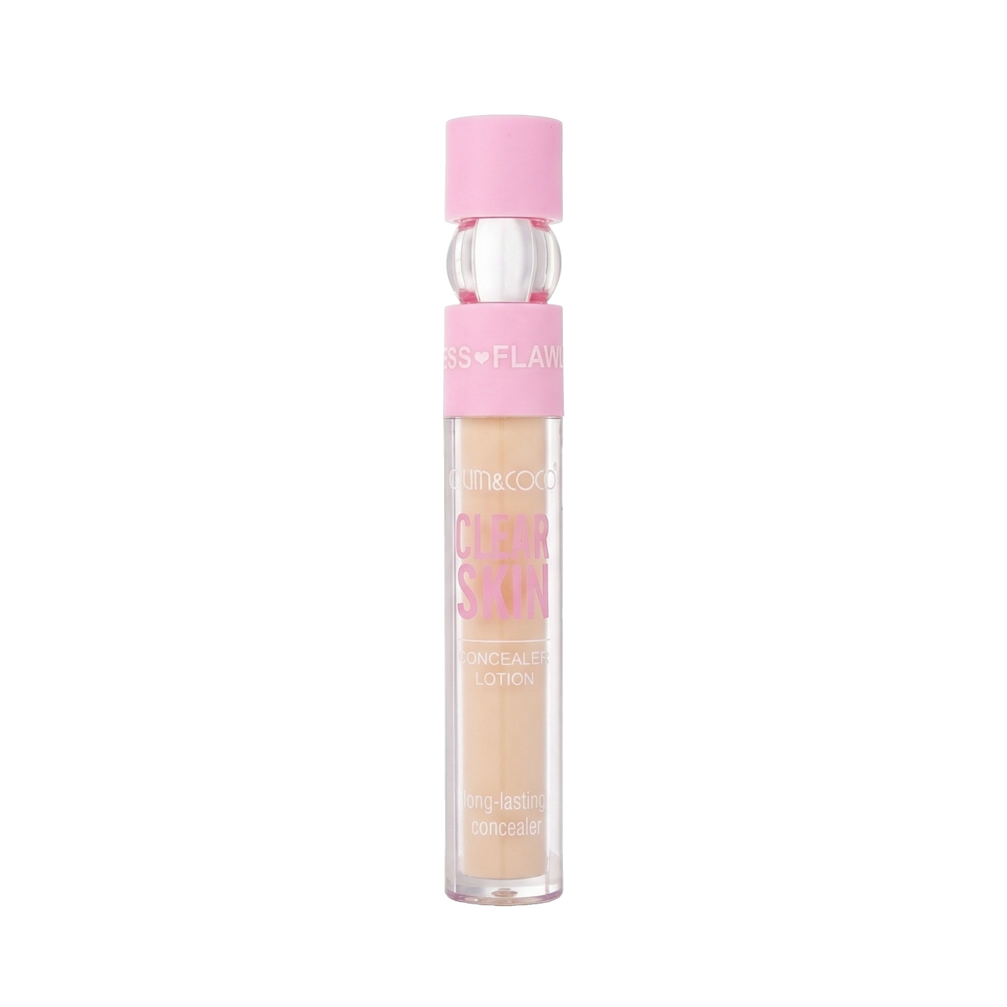 Corector Lichid pentru Ten, Kevin Coco, Clear Skin, Aspect Natural, Nuanta Bej Deschis 01