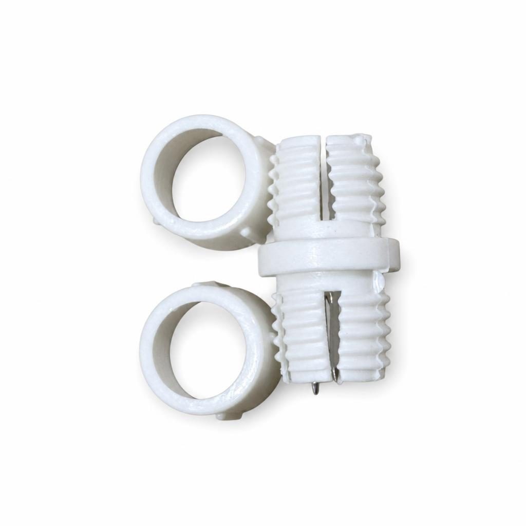 Conector instalatie de craciun, Flippy, 2 capete, cupru
