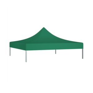 Copertina pentru Pavilion, Flippy, Acoperis Cort, Pliabil, Copertina Rezistenta 420D, 280 g/m2, Protectie Ideala la Soare si Ploaie, 3 x 3 m, Verde