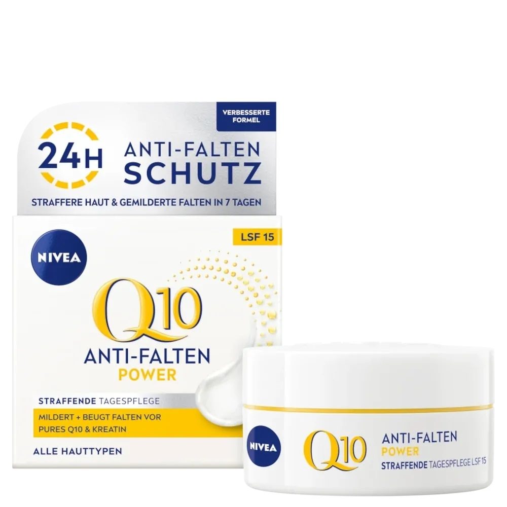 Crema pentru Fata, Nivea, 50 ml Q10 Power Antirid Zi Spf15
