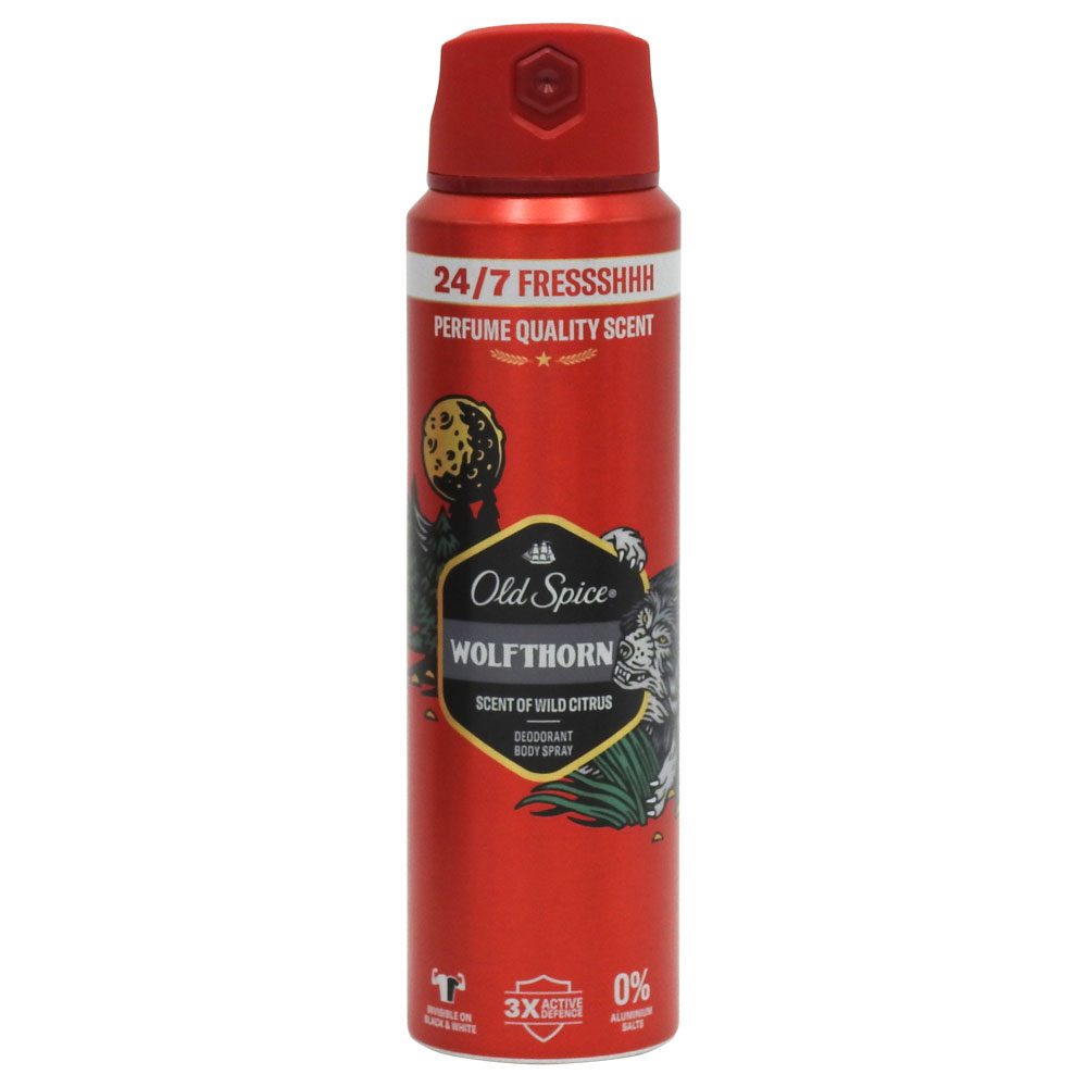 Deodorant, Old Spice, 7/24h, 150 ml, Aroma Wolfthorn