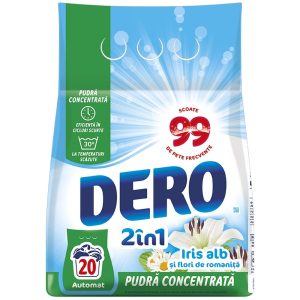 Dero Automat 1.5 kg 2in1 Iris Alb