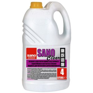 Detergent Lichid, Sano Clear, Geam 4 L