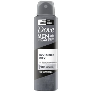 Antiperspirant Deo Spray, DOVE, Men Invisible Dry, 200 ml