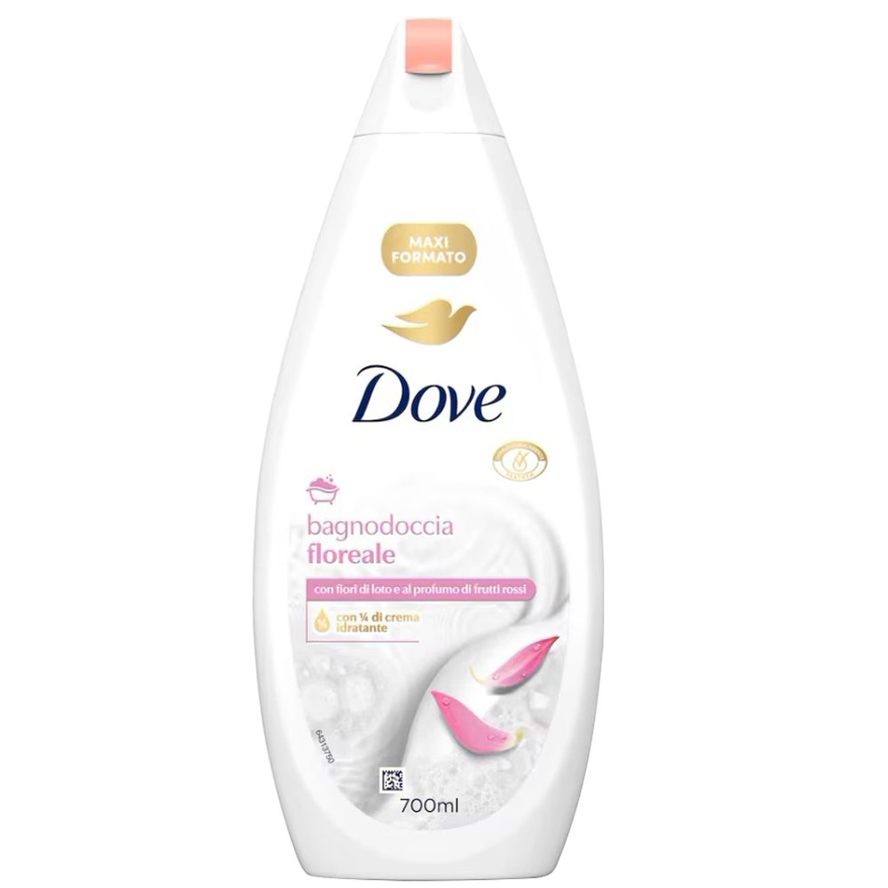 Gel de dus, DOVE, Floral, 700 ml, Curatare Delicata cu Parfum Rafinat