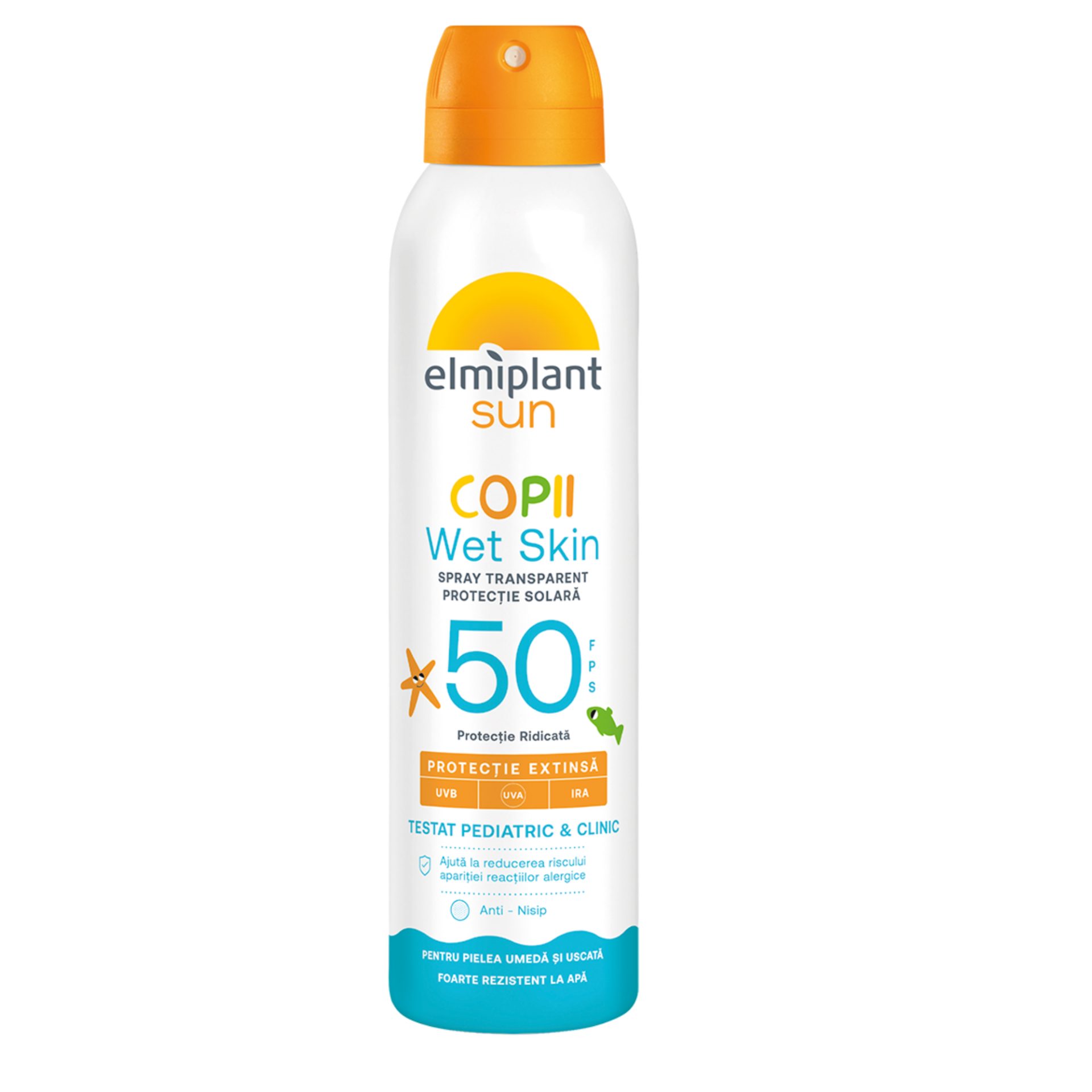 ELMI SUN MILK SPRAY WET SKIN SPF50, 150ML
