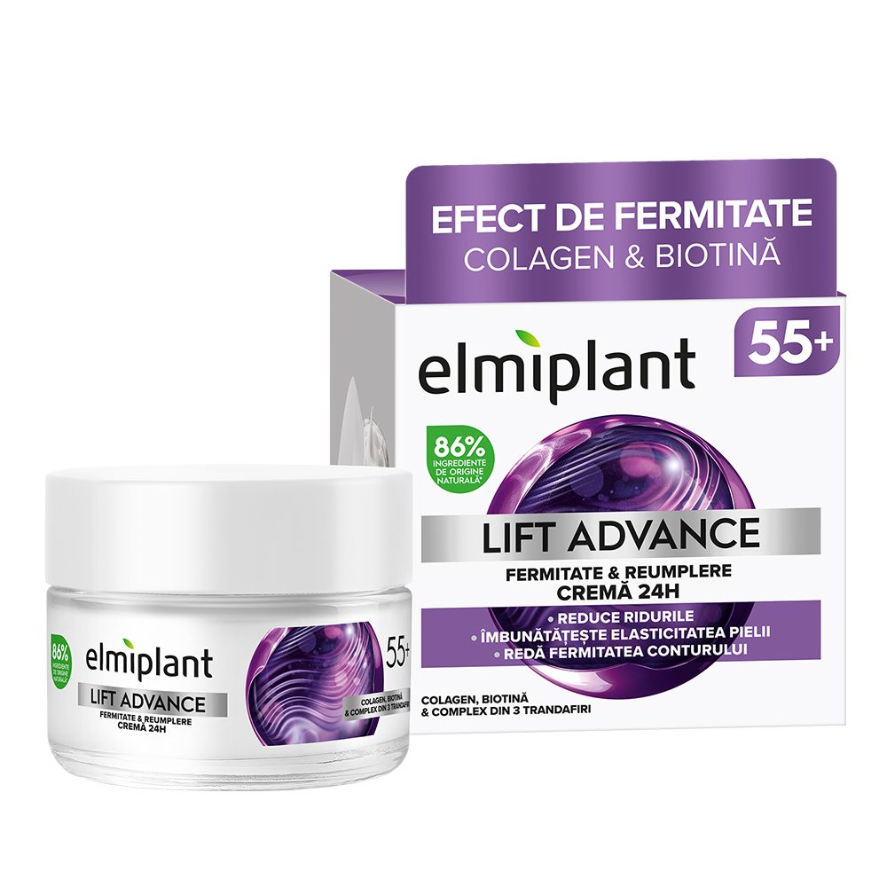 Crema de Zi, Elmiplant, Lift Advance 55+, 50 ml