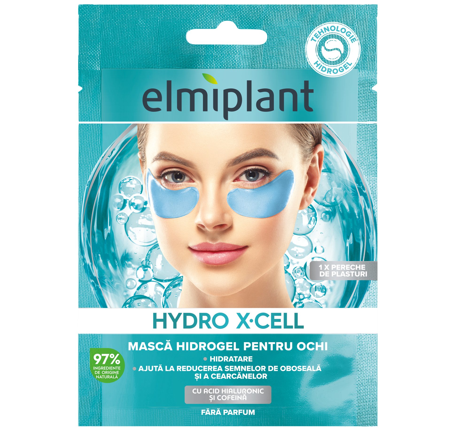 Masca Hidrogel Pentru Ochi, Elmiplant, Hydro X-Cell