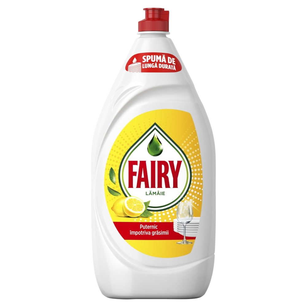 Detergent Lichid pentru Vase, FAIRY, Lemon, 1.35 L