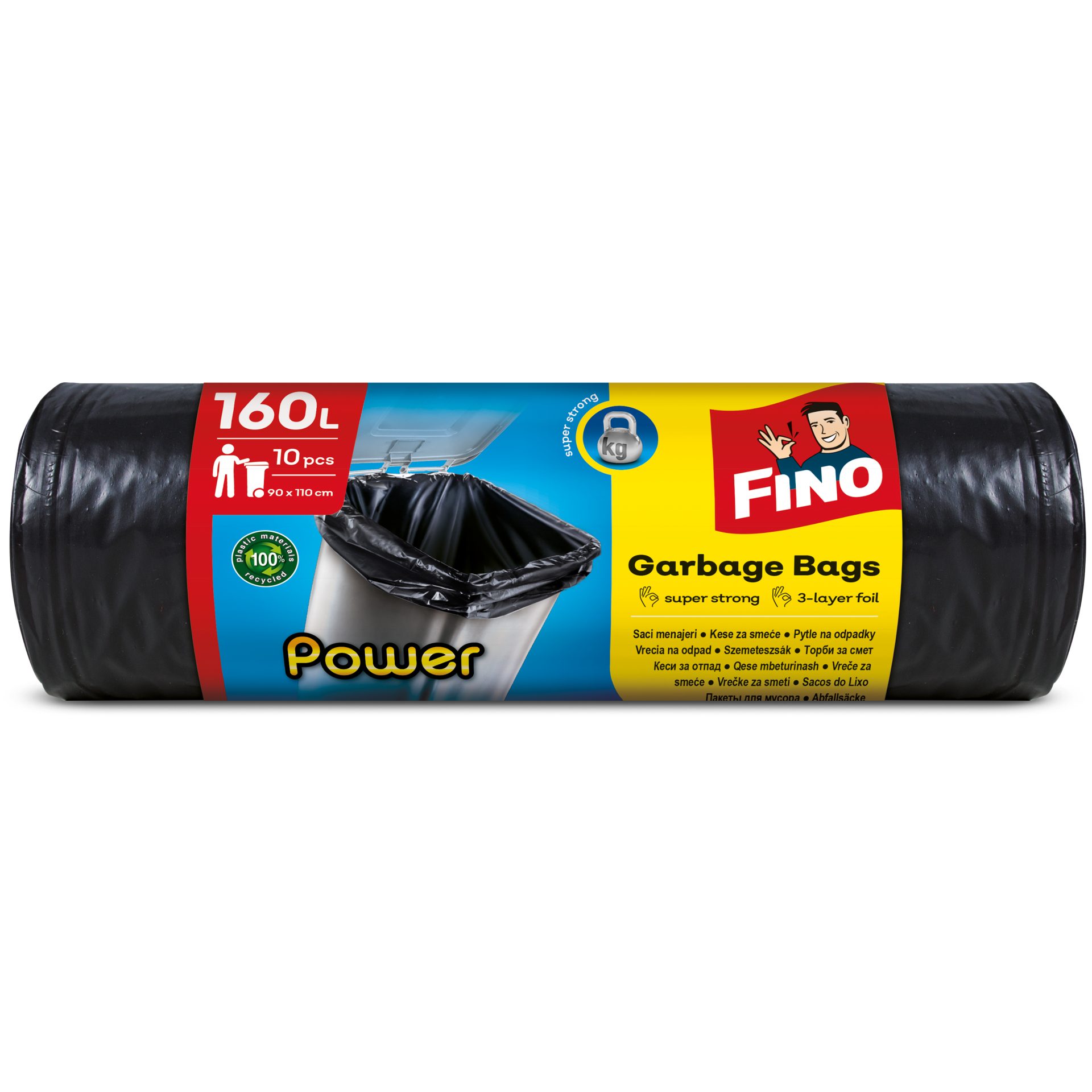 Fino Power saci menajeri 160l 10 buc