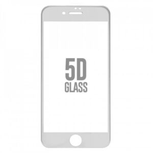 Folie Sticla Apple iPhone 7 4D/5D Alb