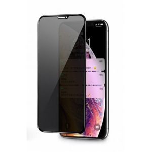 Folie sticla securizata Flippy compatibila cu Samsung S23, Full Glue, Privacy, Negru