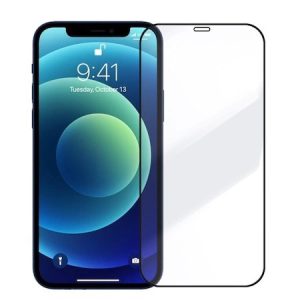 Folie Sticla Securizata, Flippy, Pentru Samsung Galaxy A35, Full Glue, Margini Negre, Transparent