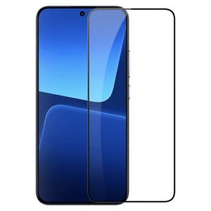 Folie Sticla Securizata, Flippy, Pentru Redmi Note 13 5G, Full Glue, Margini Negre, Transparent