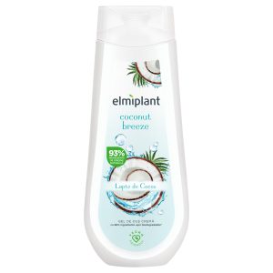 Gel de Dus Crema, Elmiplant, Coconut Breeze, 400 ml