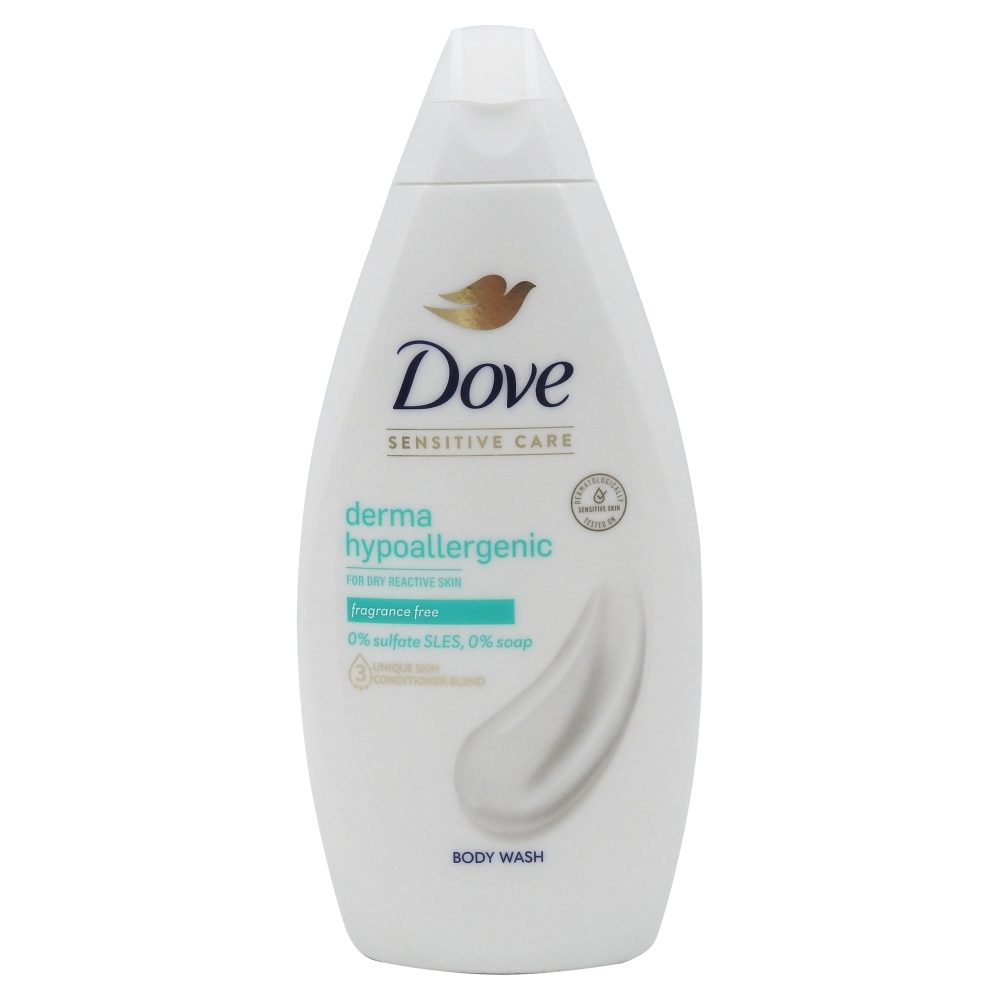 Gel de Dus, Dove, 450 ml, Derma Hypoallergenic