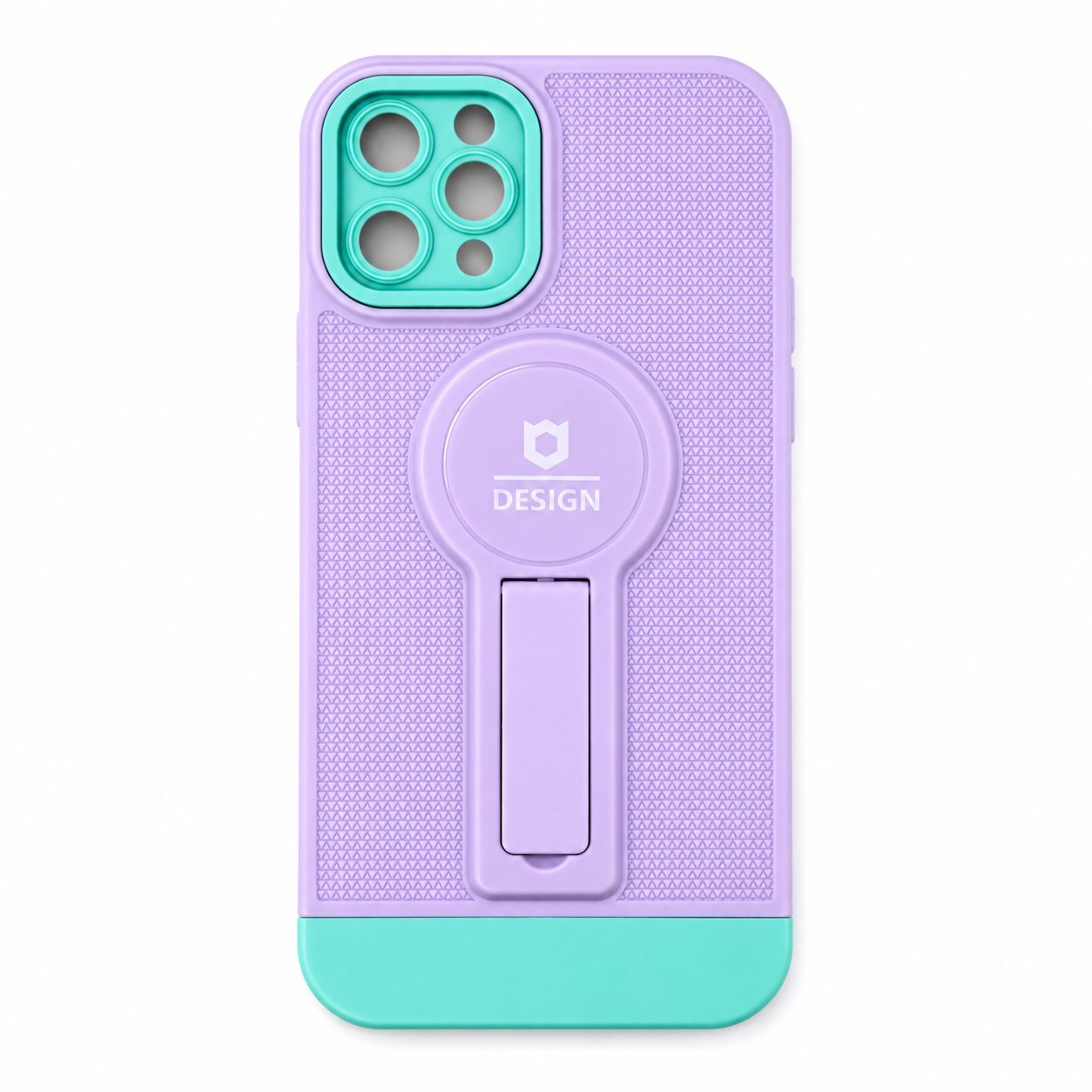 Husa Armor Design cu Stand pentru Apple iPhone 11 Pro, Mov/Albastru, Suport Auto Magnetic, Wireless Charge, Protectie Antisoc, Flippy