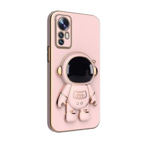 Husa de Protectie 2 in 1, Flippy, Husa de Protectie pentru Honor 70, Model Astronaut, Husa cu Suport, din TPU, Roz