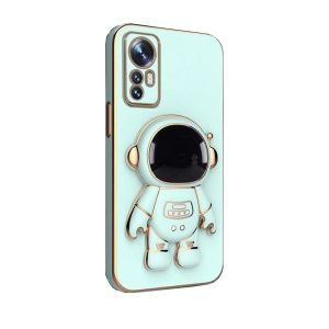 Husa de Protectie 2 in 1, Flippy, Husa de Protectie pentru Honor 90, Model Astronaut, Husa cu Suport, din TPU, Verde