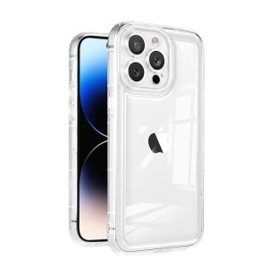 Husa de protectie Flippy, Airbag Shock Absorption, TPU, pentru Apple iPhone 11 , Transparent