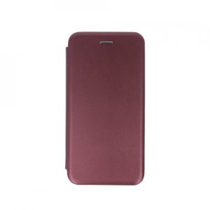 Husa de protectie Flippy compatibila cu Huawei P40 Lite E Magnet Book Case Bordo