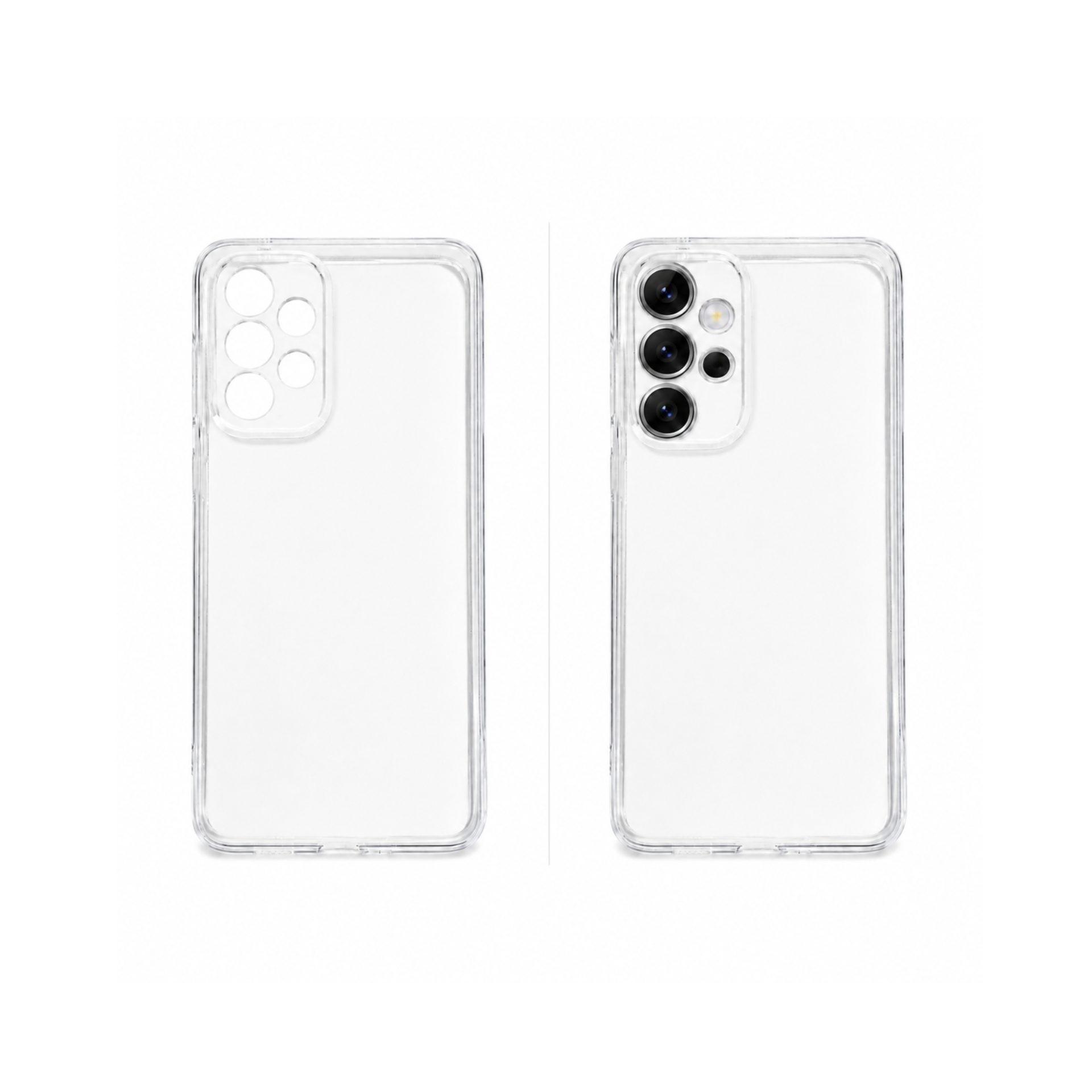 Husă de Protecție Flippy, pentru Samsung Galaxy A33 5G, din PC și TPU, Transparentă