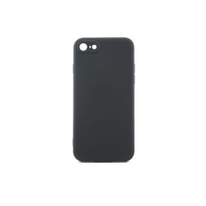 Husa protectie compatibila cu Apple iPhone 7/8/SE 2020 Liquid Silicone Case Negru
