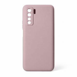Husa de Protectie, Flippy, Compatibila cu Huawei P40 Lite 5G, Liquid Silicone, Finisaj Mat, Protectie Antisoc si Antizgariere, Roz